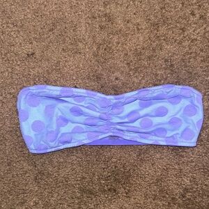 PINK Victoria's Secret Purple Polka Dot Bandeau